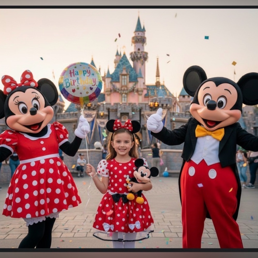 Disney Minnie Mouse red polka dot skirt size 
11/12 SKIRT ONLY - Picture 3 of 10
